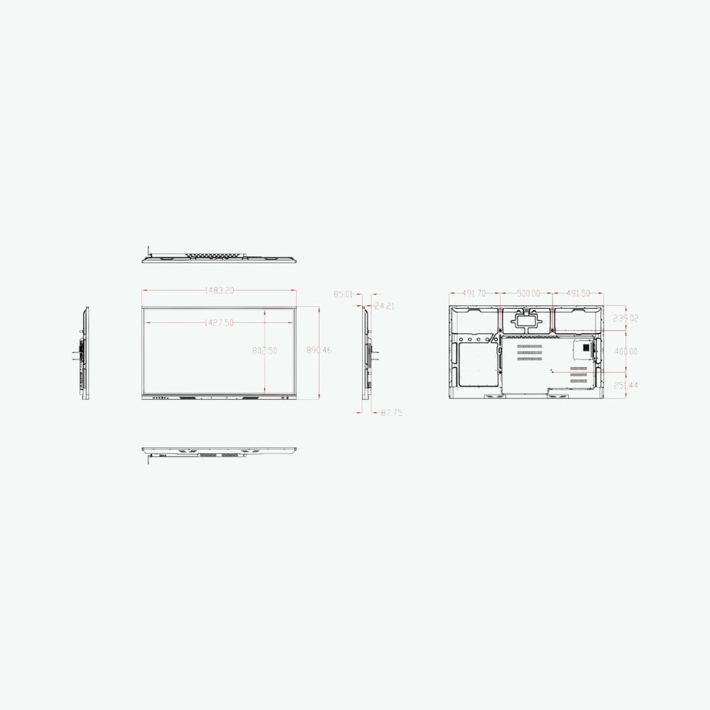 EliteDisplayCapacitive 4. generacija 65”